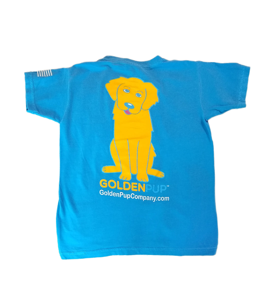 【CPGN STUDIO】HAPPY PUPPY Short Sleeve T-shirt Official Golden Pup Tee Shirt Kids Short Sleeve – Golden Pup