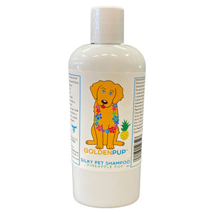Golden Pup Silky "Pineapple Pup" Pet Shampoo